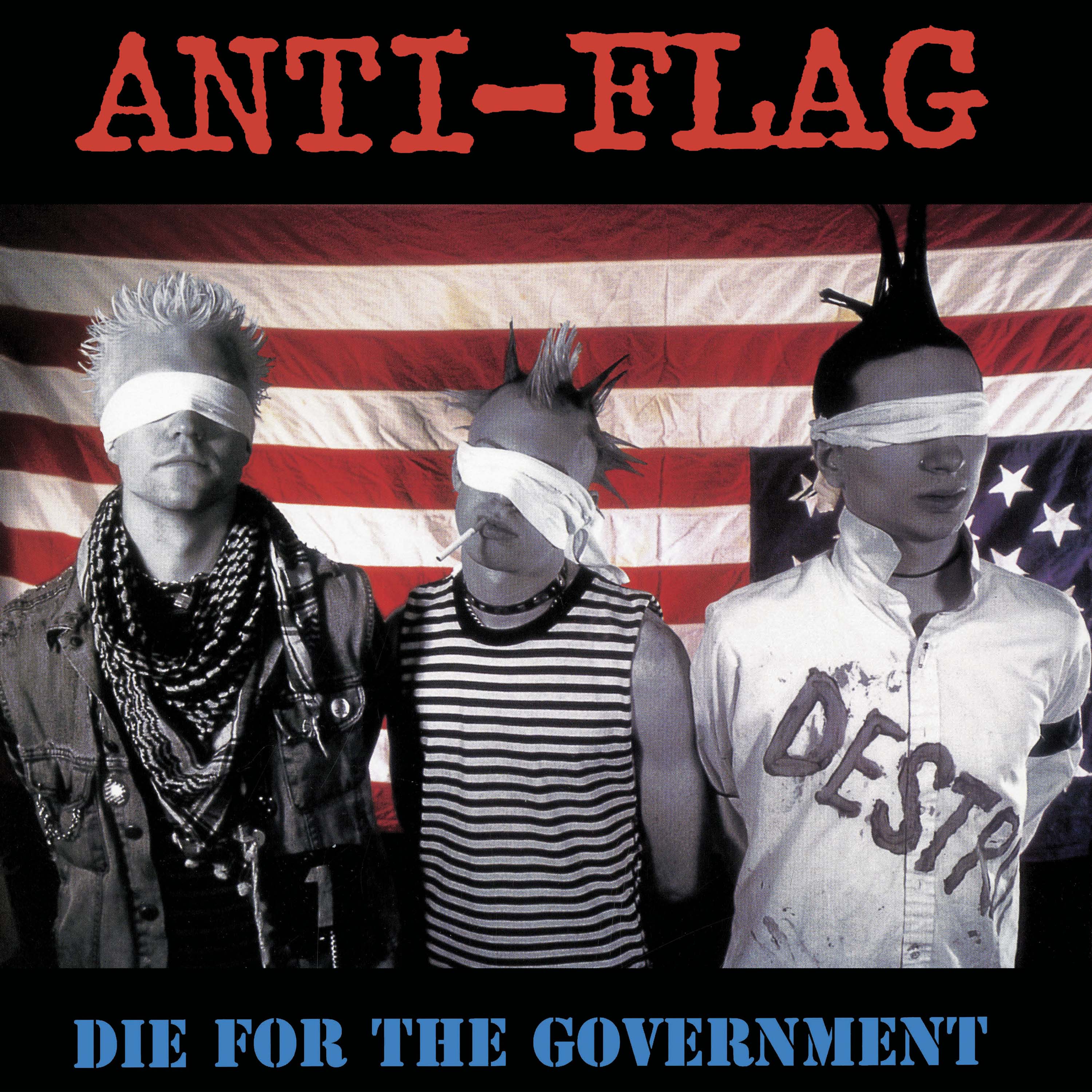 Anti-Flag - Die For The Government (Red, White & Blue Splatter Vinyl) - Image 4