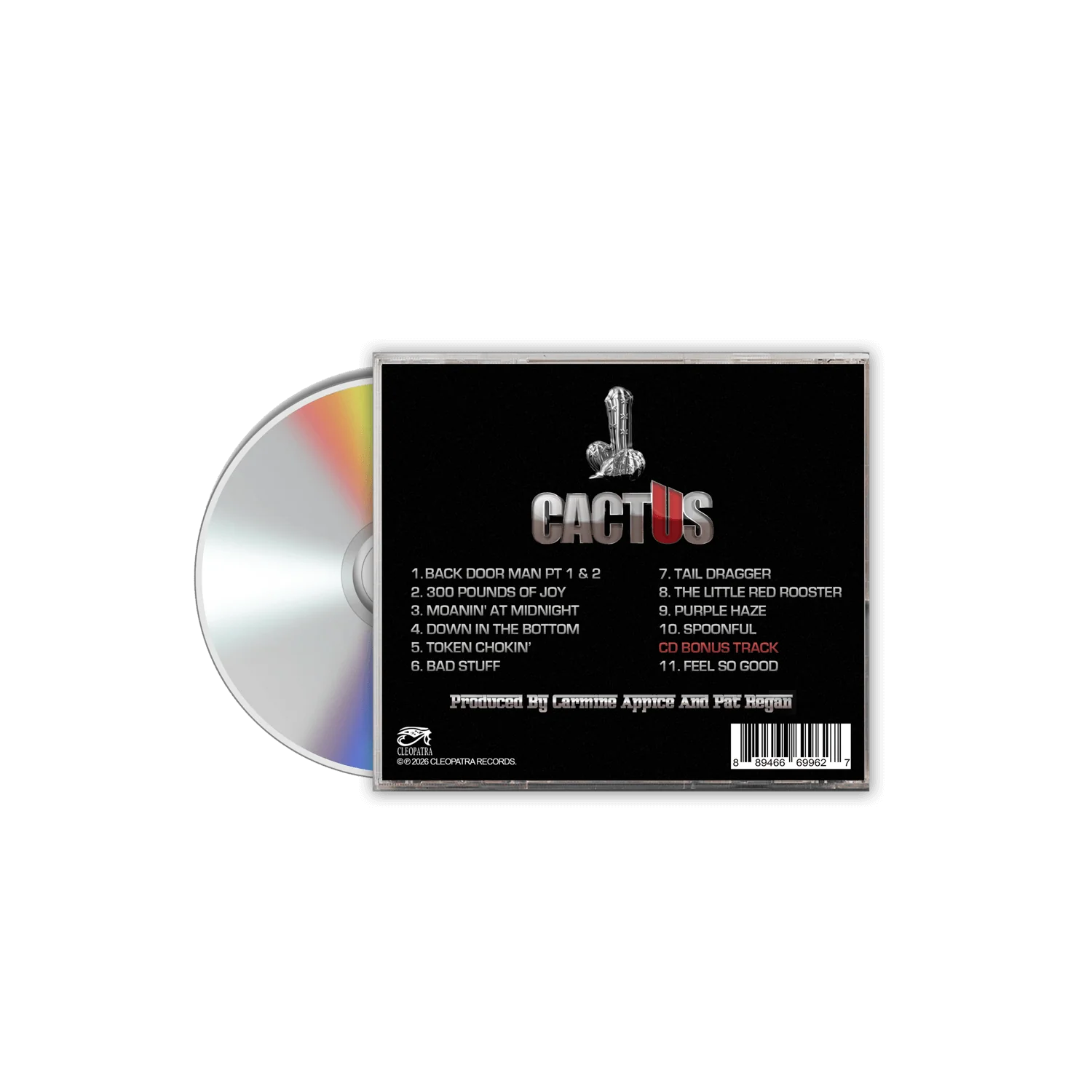 Cactus - Temple Of Blues II - All-Stars (CD + T-Shirt Bundle) - Image 4
