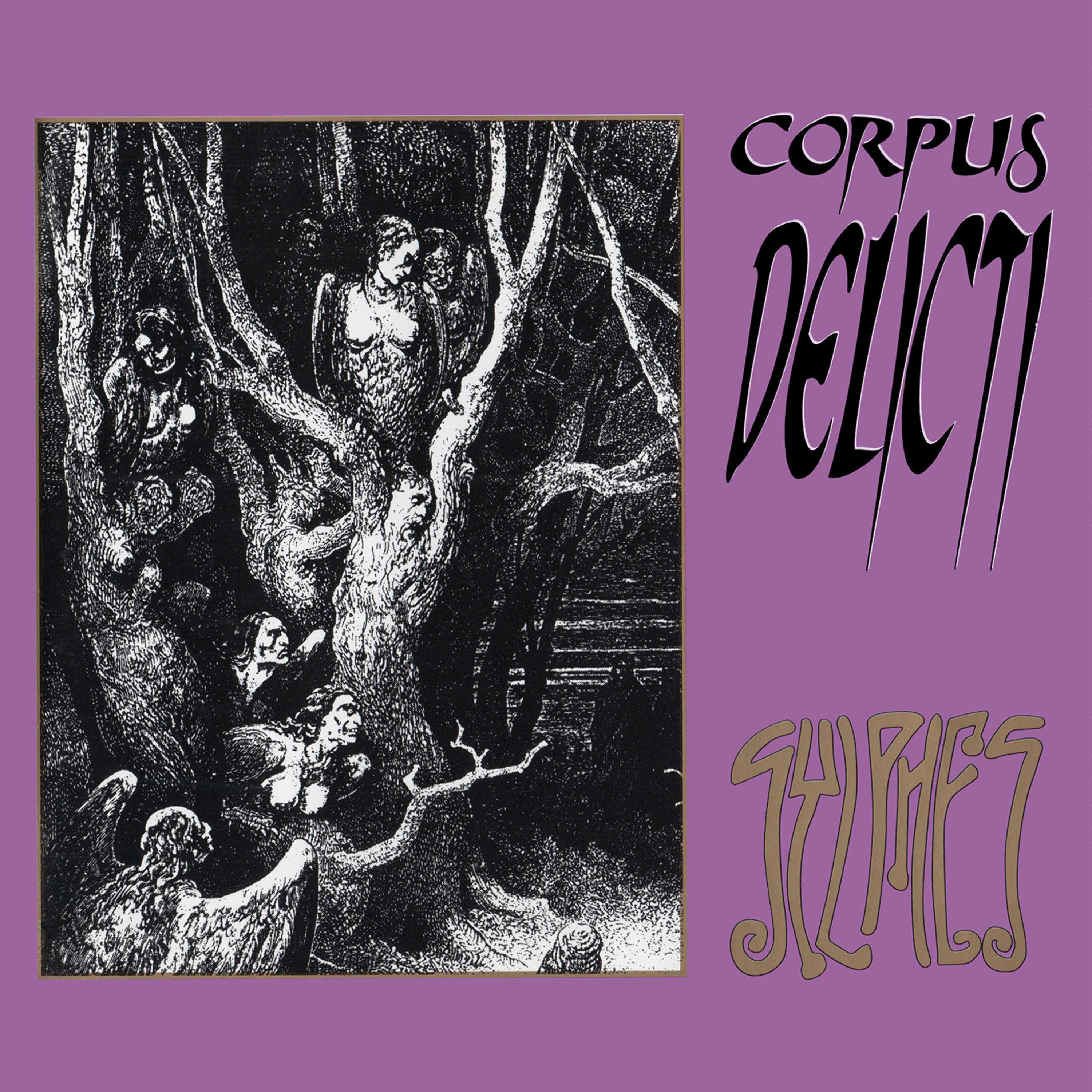 Corpus Delicti - Sylphes (Purple-Gold-White Haze Splatter Vinyl) - Image 3