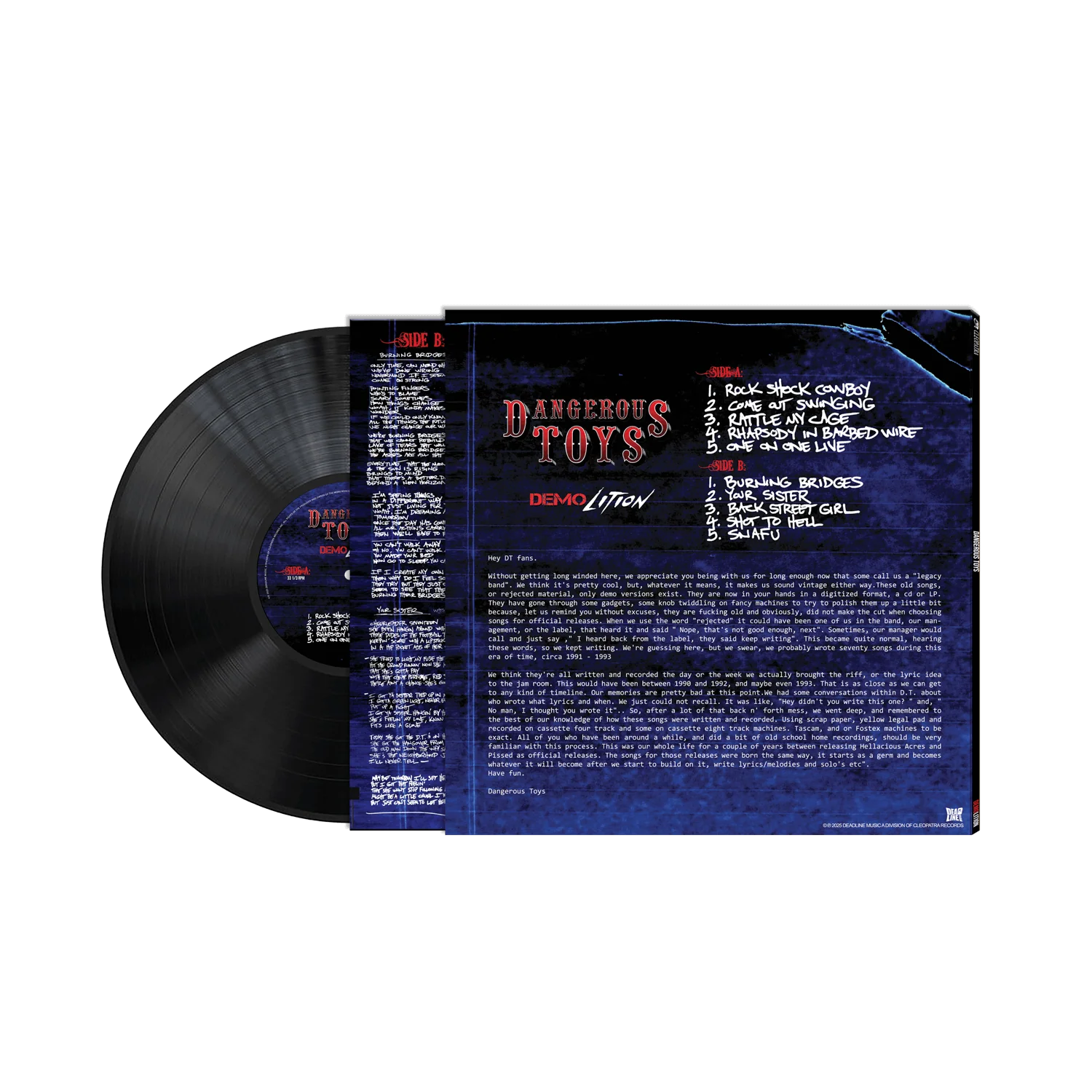 Dangerous Toys - Demolition (Vinyl LP + Tote Bag Bundle) - Image 8