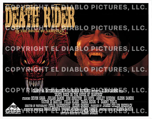 Death Rider - In The House of Vampires - 6x Lobby Cards (11” x 14") - Image 3
