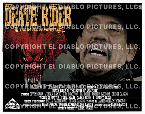 Death Rider - In The House of Vampires - 6x Lobby Cards (11” x 14") - Image 4
